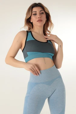 DOREMI Yüzücü Kalın Askılı Fitilli Spor Sütyen DoReMi 999-ZZ0134 - Alternatif Görünüm