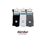 Koku Önleyici Dikişsiz Yıkamalı Erkek Cotton Sports Çorap 12'li Dündar 4230 Asorti detay görünüm