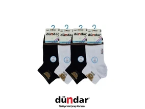 Dündar Çorap Kokulu Dikişsiz Yıkamalı Kadın Penye Patik Çorap 12'li Dündar 4308-18 - Alternatif Görünüm