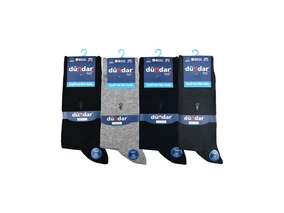 Dündar Çorap 4 Mevsim Pamuklu Dikişsiz Yıkamalı Kokulu Erkek Garson Çorap 12'li Dündar 4759 - Alternatif Görünüm