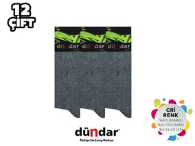 Dündar Çorap Dikişsiz Yıkamalı Kokulu Erkek Likralı Bambu Çorap 12'li Dündar 5602 - Alternatif Görünüm