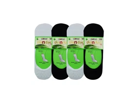 Dündar Çorap Babet Unisex Dikişsiz Yıkamalı Kokulu Bambu Çorap 12'li Dündar 0669 - Alternatif Görünüm