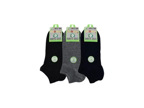 Dündar Çorap Diyabetik Unisex Dikişsiz Yıkamalı Kokulu Bambu Patik 12'li Dündar 0621 - Alternatif Görünüm