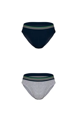 Darkzone Geniş Lastikli 2'Li Erkek Slip Darkzone 0003