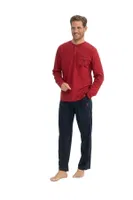 Erkek Çeyizlik 5li Sabahlıklı Pijama Takım Lacivert U.s Polo Assn. 12040 Lacivert detay görünüm