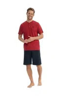Erkek Çeyizlik 5li Sabahlıklı Pijama Takım Lacivert U.s Polo Assn. 12040 Lacivert farklı açı