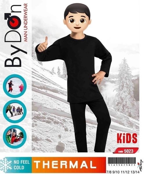 Erkek Çocuk Termal Pamuklu İçlik Takım ByDon 5024