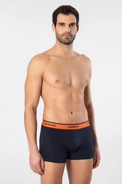 Cacharel Pamuklu Desenli Likralı Erkek Boxer 3lü Cacharel 1339 - Alternatif Görünüm