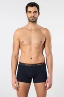 Pamuklu Desenli Likralı Erkek Boxer 3lü Cacharel 1339 Lacivert 1 farklı açı