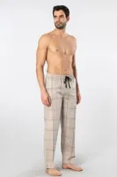 Bağcıklı Bej Erkek Dokuma Pijama Tek Alt Cacharel 2240 Bej 3 detay görünüm