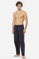 Kareli Dokuma Cepli Erkek Pijama Tek Alt Cacharel 2240 Lacivert 3