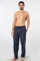 Lastikli Lacivert Erkek Dokuma Pijama Tek Alt Cacharel 2240 Lacivert 8