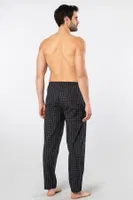 Siyah Erkek Dokuma Pijama Tek Alt Cacharel 2240 Siyah 2 görsel 4