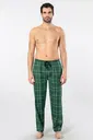 Dokuma Yeşil Cepli Erkek Pijama Tek Alt Cacharel 2240