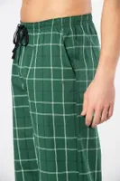 Dokuma Yeşil Cepli Erkek Pijama Tek Alt Cacharel 2240 Yeşil 1 detay görünüm
