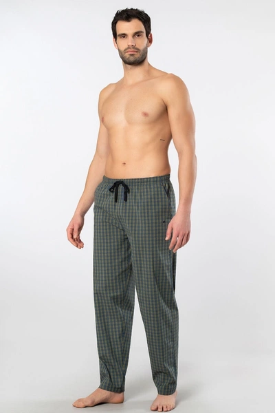 Tek Alt Yeşil Erkek Dokuma Pijama Cacharel 2240