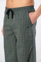 Tek Alt Yeşil Erkek Dokuma Pijama Cacharel 2240 Yeşil 3 detay görünüm