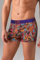 Erkek Ebru Desenli Pamuklu Boxer Doreanse 1729 Ebruli Desen