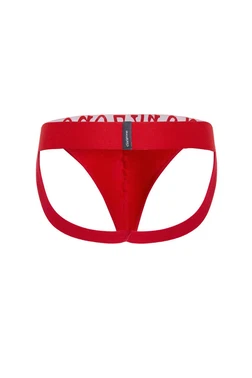 Darkzone Kırmızı FantAzi Arkası Açık Erkek Jockstrap Darkzone 6856 - Alternatif Görünüm