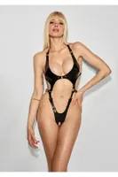 Fantezi Harness Kostüm missisX 2191 Siyah görsel 4