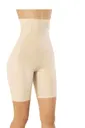 Yüksek Bel Lazer Kesim Şort Korse Flex Fit 6032