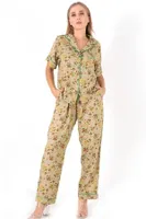 Floral Kısa Kollu Kadın Pijama Takım DoReMi 002-000092