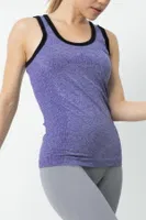 Kadın Exercise Fit Tişört Gigotto 001-001256 Lila detay görünüm