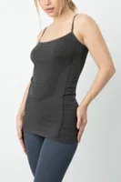 Kadın Seamless Spor Tişört Gigotto 001-001275 Charcoal Grey görsel 4