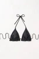Gögüs Aksesuar Detaylı Bikini Üstü (Çıkartılabilir Kaplı) Siyah Angelsin MS 40999 Siyah görsel 4