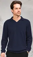 Gömlek Yaka Uzun Kollu Erkek Pijama Üstü Doreanse 4615 Lacivert