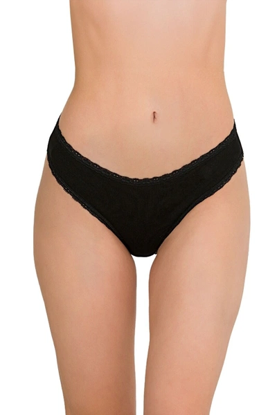 Likralı Dantelli Kadın Bikini Külot 12li Paket İlke 428