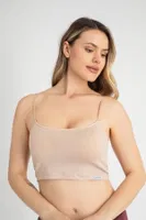 İp Askılı Modal Kadın Crop Atlet Confeo C801-011 Ten görsel 10