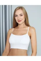 İp Askılı Modal Kadın Crop Atlet Confeo C801-011 Beyaz görsel 4