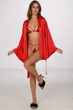 Loomerie İpli Tanga Sütyen Takım Loomerie 518 - Alternatif Görünüm