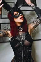 Siyah Maskeli Fantazi Harness missisX 2168 Siyah görsel 7