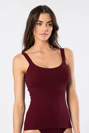 Türen Ribana Kalın Askılı Bordo Kadın Atlet Türen 3406/Bordo