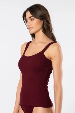 Türen Ribana Kalın Askılı Bordo Kadın Atlet Türen 3406/Bordo - Alternatif Görünüm