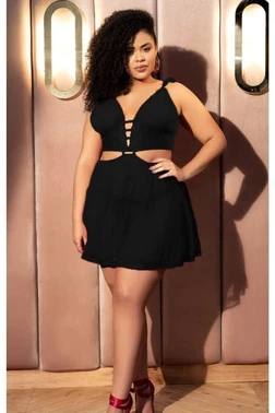 SHE Kadın Büyük Beden Özel Tasarım Bralet Gecelik SHE 2022