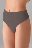 Kadın Fitilli Yüksek Bel Tanga String Doreanse 6125 Siyah detay görünüm