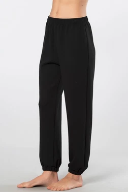 Türen Siyah Beli Paçası Lastikli Kadın Jogger Pantolon Türen 3614 - Alternatif Görünüm