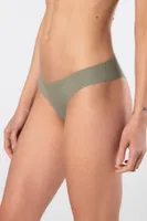 Dikişsiz Lazer Kesim Pamuklu Kadın Brazilian Külot Türen 908 Yeşil görsel 4