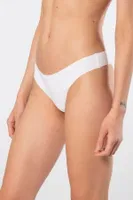String Lazer Kesim Pamuklu Kadın Külot Türen 912/Beyaz Beyaz