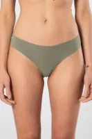 String Lazer Kesim Pamuklu Kadın Külot Türen 912 Yeşil
