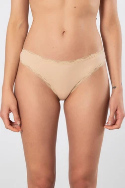 Türen Dantelli Kadın Likralı Ribana String 2li Türen 927 - Alternatif Görünüm