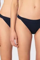 2li Genişi Lastikli Kadın Likralı Ribana Silip Külot Türen 931 Lacivert