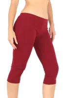 Kadın Normal Bel Rahat Tayt Miorre 999-ZZ0155 Bordo görsel 6