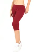 Kadın Normal Bel Rahat Tayt Miorre 999-ZZ0155 Bordo görsel 7