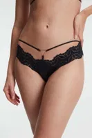 Kadın Sütyen ve Slip Takım Anıl 4842 Siyah farklı açı