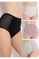 Kadın Tüllü Bato Külot 4lü Paket Confeo C804-514