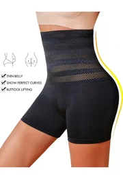 Merry See Karın Ve Göbek Sıkılaştırıcı Basen Dikleştiricili İnceltici Toparlayıcı Korse Şort Merry See AN2001 Siyah